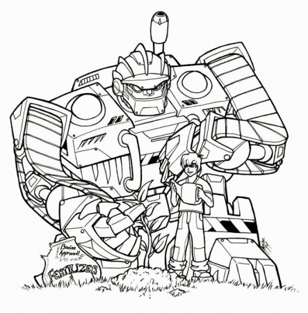 Transformer Rescue Bots Coloring Pages | Coloring Pages