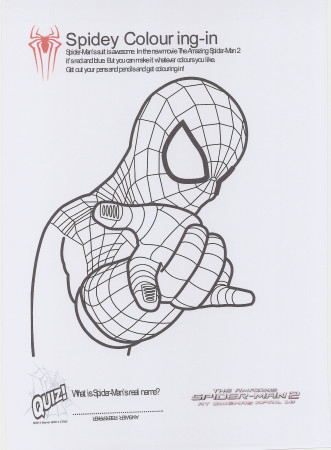 amazing spider man 2 coloring pages - High Quality Coloring Pages