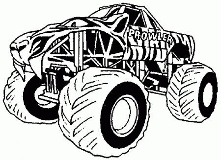 Manual Free Printable Monster Truck Coloring Pages For Kids ...