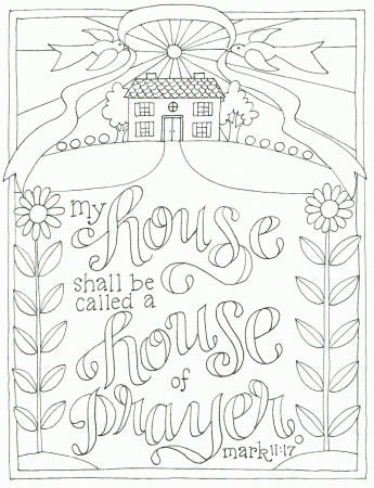21 Praying for You Coloring Pages to Add to Your Spiritual Practice -  Happier Human