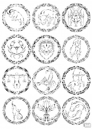 Capricorn Coloring Pages at GetDrawings | Free download