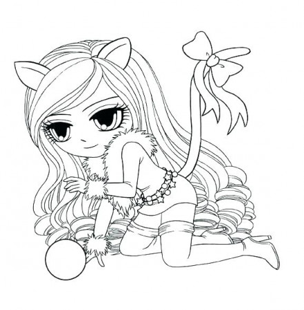Cute Kawaii Coloring Pages For Girls - Novocom.top