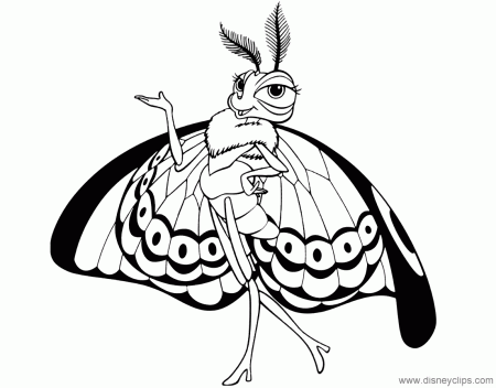 Gypsy Coloring Pages - A Bug's Life Coloring Pages - Coloring Pages For  Kids And Adults