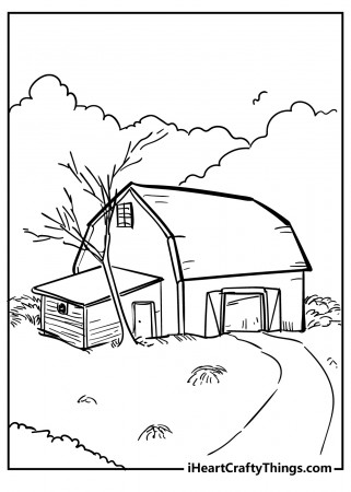 Printable Barn Coloring Pages (Updated 2022)