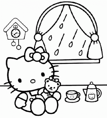 Free Hello Kitty Coloring Pages Image 33 - VoteForVerde.com
