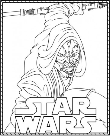 New Star Wars coloring pages released - Topcoloringpages.net