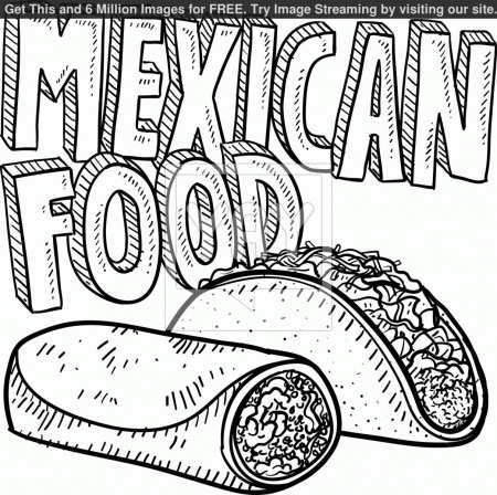 Mexican Christmas Coloring Sheets Mexican Fiesta Coloring Pictures ...