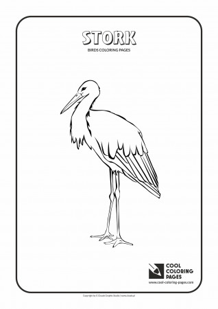Cool Coloring Pages Stork coloring page ...cool-coloring-pages.com