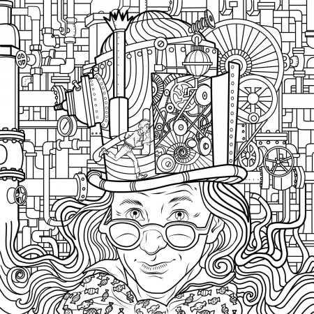 I was commissioned to Illustrate the Roald Dahl A Marvellous Colouring  Book… | Chocolate factory, Coloring books, Coloring pages