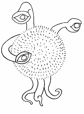 Alien10 Space Coloring Pages & Coloring Book