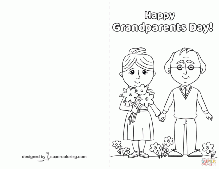 Grandparent's Day coloring pages | Free Coloring Pages
