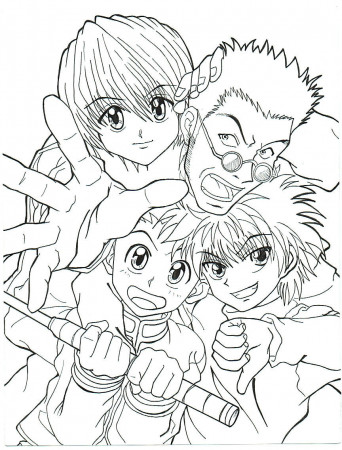 Hunter X Hunter Coloring Pages