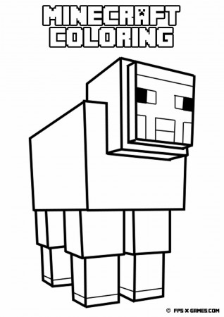 Minecraft Chest Coloring Pages - Coloring Pages