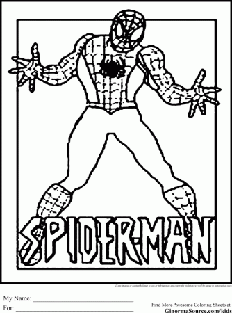 Spiderman Coloring Pages Spiderman Logo Coloring Pages 210057 