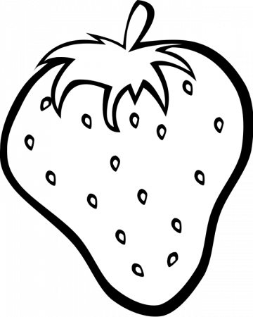 Printable Fruit coloring pages