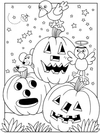 halloween-coloring-pages-adults-104 | Free coloring pages for kids