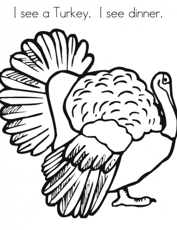 Free-Turkey-Coloring-Pages | COLORING WS