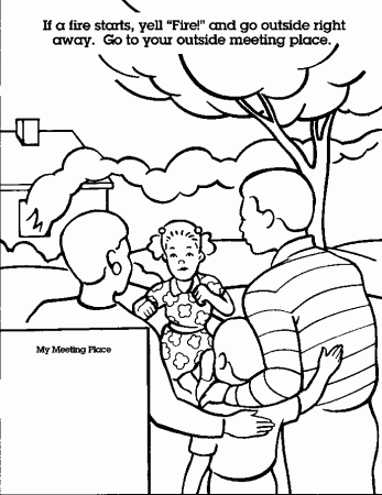 SAFETY Colouring Pages (page 2)