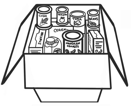 coloring pages food drive | Coloring Pages For Kids