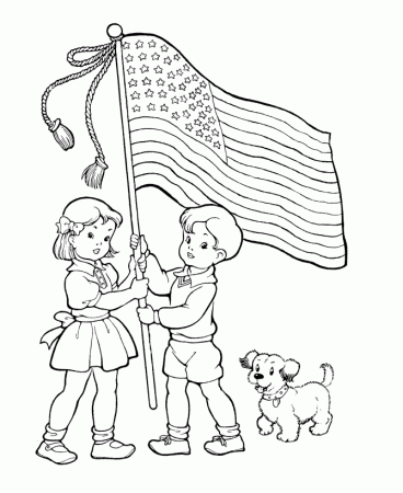 Printable 4th Of July Coloring Pages