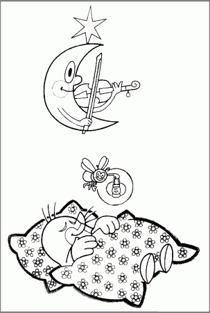 coloring books The Mole to print and free download