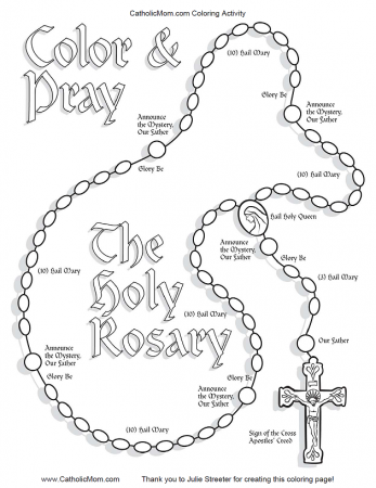 TealwaterDesigns: My Very First Rosary