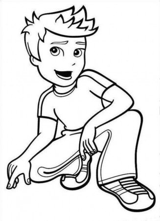 Polly Cool Kid Pocket Coloring Page Coloringplus 155680 Polly 