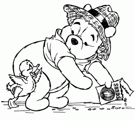 Disney Spring Coloring Pages