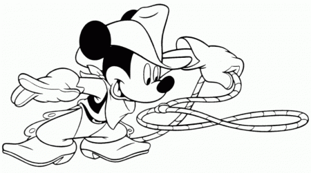 Mickey Mouse Printable Coloring Pages - Free Coloring Pages For 
