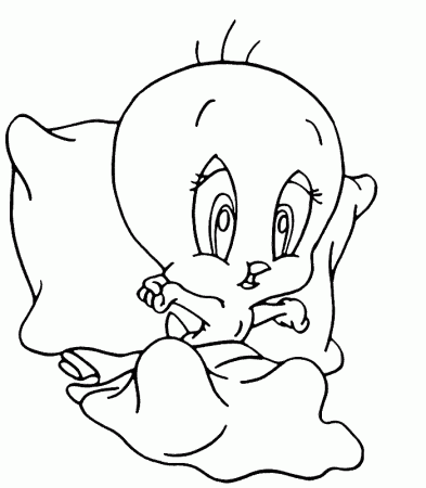 Tweety Coloring pages Printable Cartoon For Kids