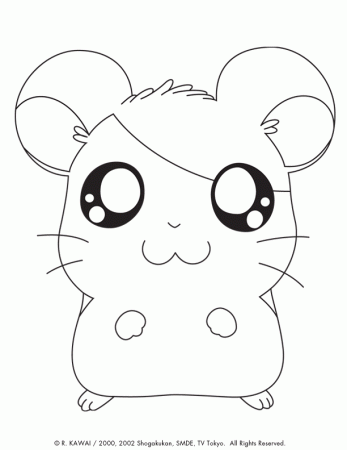 hamham Colouring Pages (page 2)