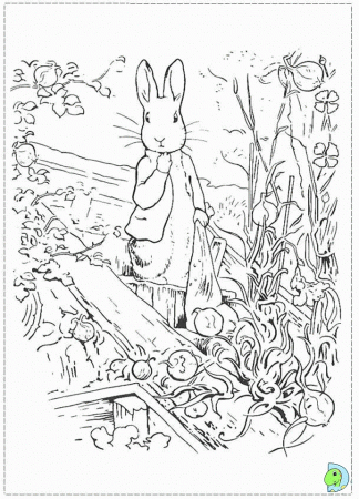 Peter Rabbit Coloring page