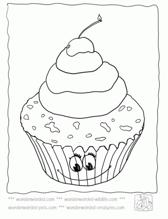 Free Food Coloring Pages,Echo's Original Food Coloring Page Collection