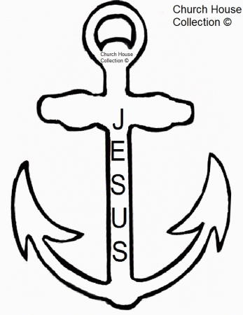 Church House Collection Blog: Jesus Is The Anchor Of My Soul Craft