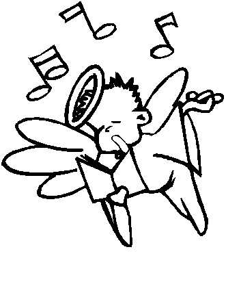 Angels Angel12 Bible Coloring Pages & Coloring Book