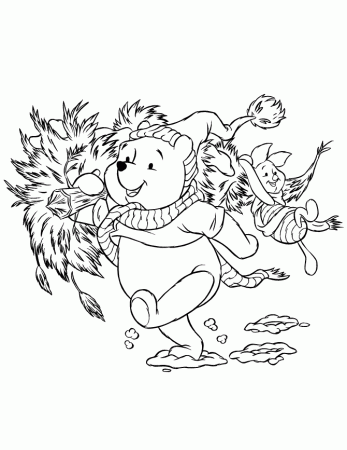 winter and christmas Colouring Pages (page 2)