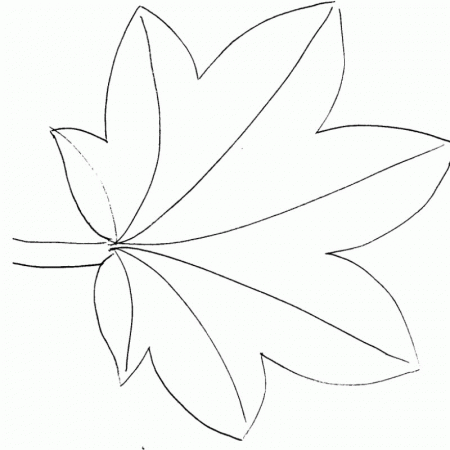Great Fall Leaves Coloring Page - Kids Colouring Pages