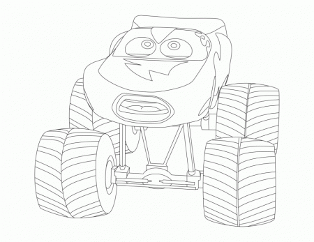 Cars Movie Coloring Pages Printable 22 218992 Monster Jam 