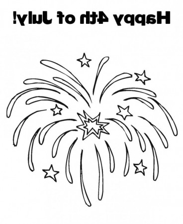 Fourth Of July Coloring Pages Printable - Kids Colouring Pages