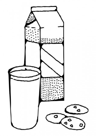 Coloring page Milk - img 17372.