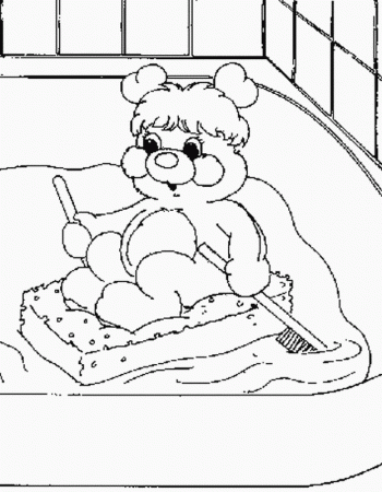 Popples Colouring Pages