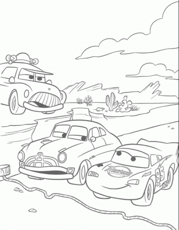 Disney pixar cars movie coloring sheets | Party and Shower