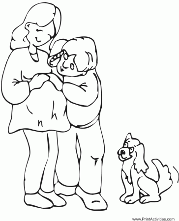 Father's Day Coloring Page: Dad to be