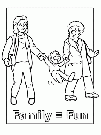 Grandma and ME Colouring Pages