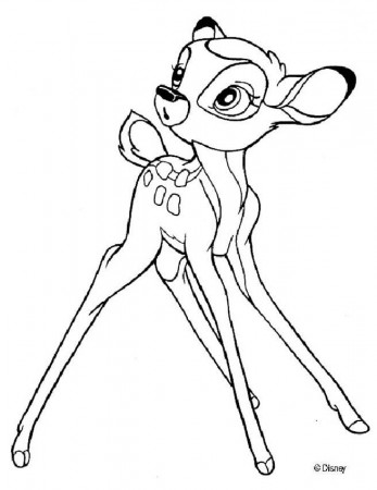 BAMBI coloring pages - Bambi 65