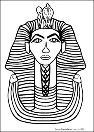 Ancient Costume Fashion - Egyptian King Tut (Tutankhamun 