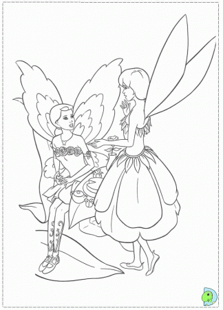 cute barbies Colouring Pages (page 3)