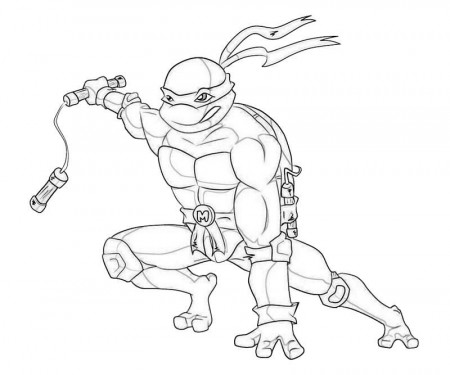 Michaelangelo Coloring Page Cake Ideas and Designs
