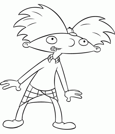 Hey Arnold Coloring Pages - Free Printable Coloring Pages | Free 