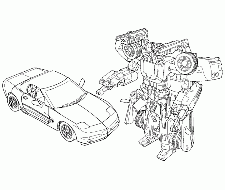 Free Coloring Pages For Transformers